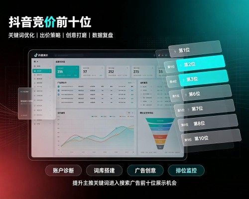 集美抖音搜索竞价